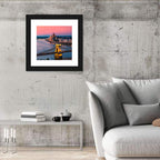 Budapest Chain Bridge at Twilight Wall Art