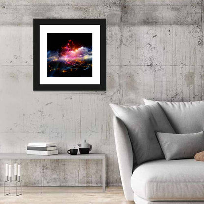 Cosmic Music Lightscape Wall Art