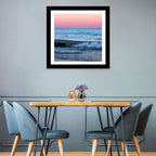 Lake Michigan Sunset with Sailboat Wall Art