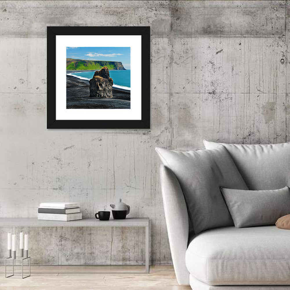 Dyrhólaey Volcanic Beach Wall Art