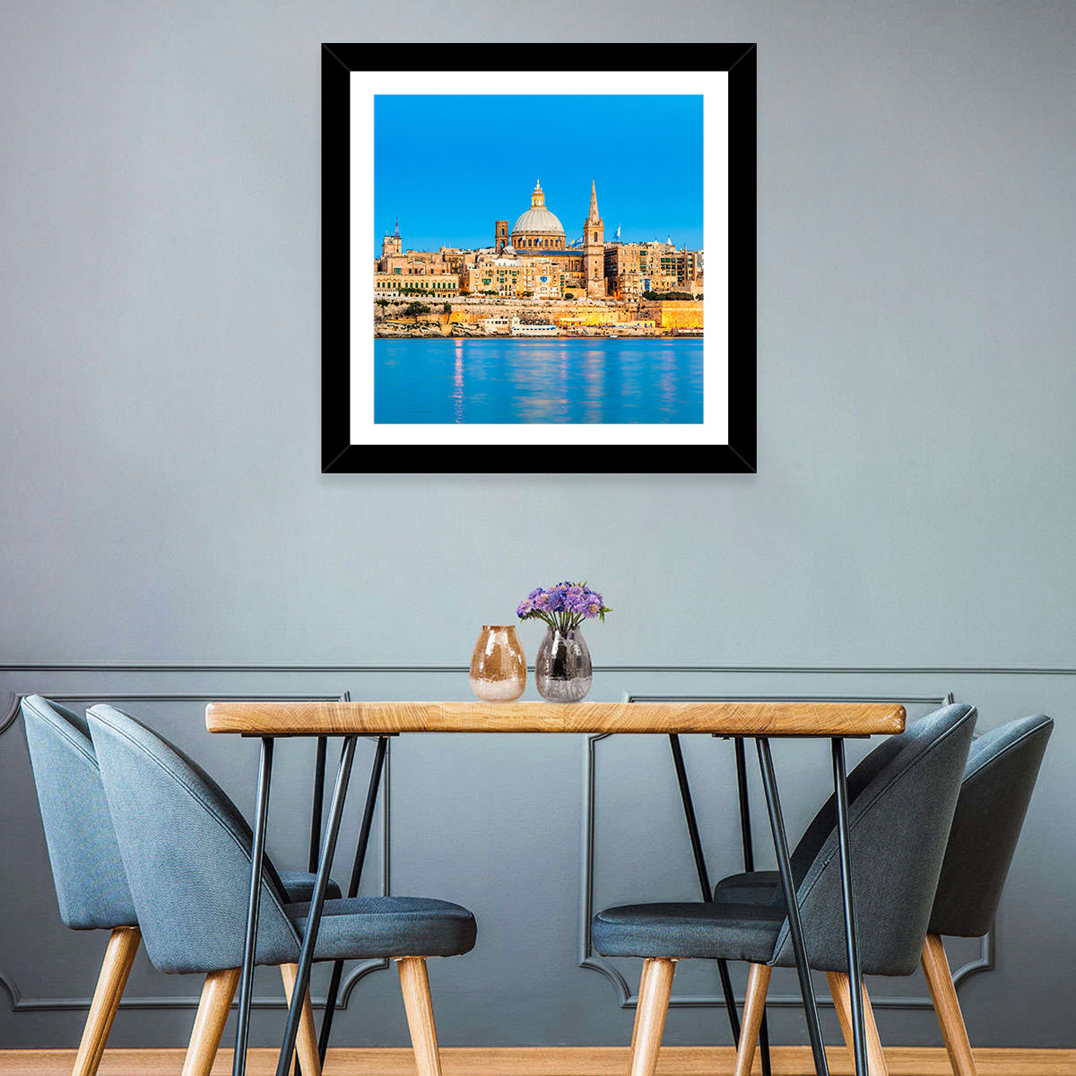 Valletta Skyline Wall Art