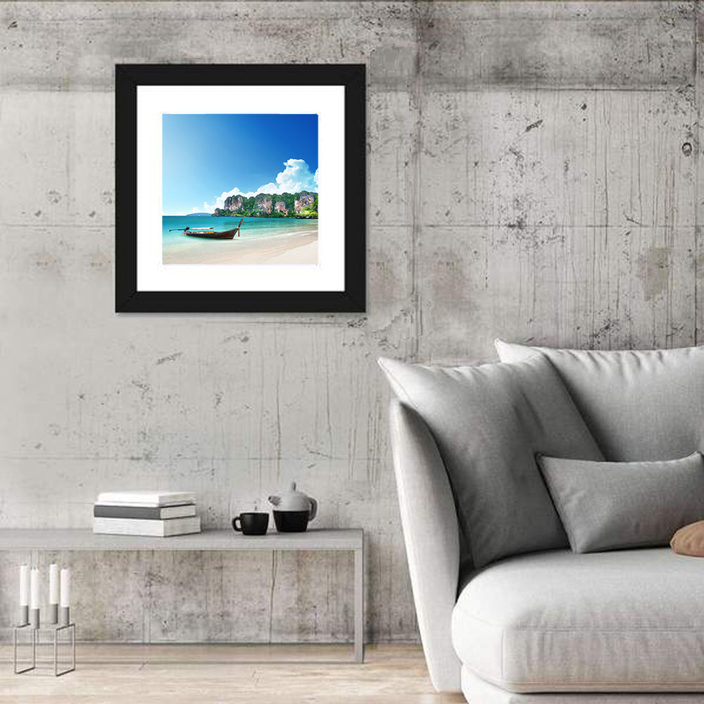 Railay Beach View, Krabi Wall Art