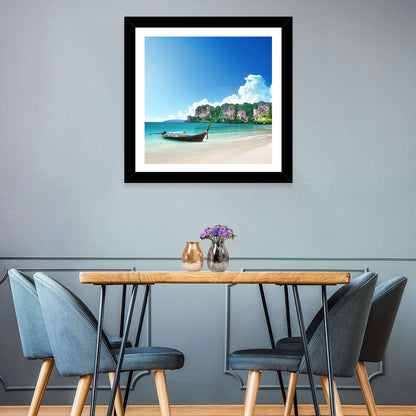 Railay Beach View, Krabi Wall Art