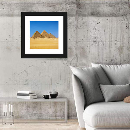 Pyramids of Giza Photograph Wall Art
