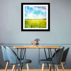 Watercolor Wildflower Field Wall Art