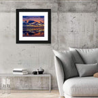 Dusk Beach Reflections Wall Art