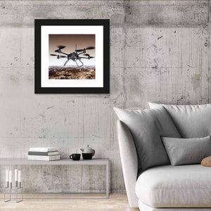 Spy Drone Wall Art