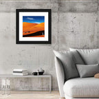 Solitary Figure on Sahara Dunes Wall Art