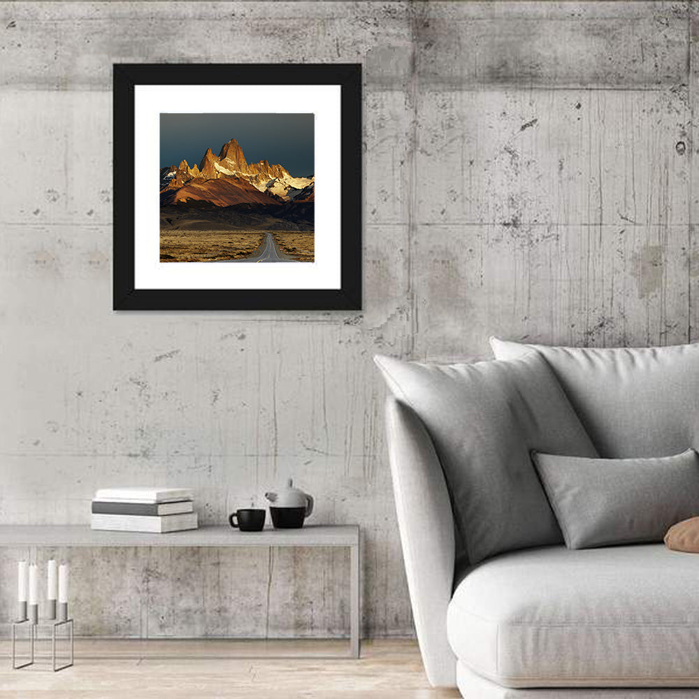 Mount Fitz Roy Sunrise Wall Art