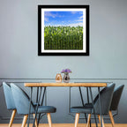 Green Corn Field Wall Art