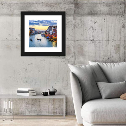 Venice Grand Canal at Twilight Wall Art