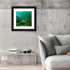 Mist Over Lake Tarnita Wall Art