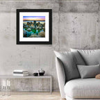 Lake Tahoe Rocky Shoreline at Dusk Wall Art