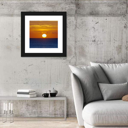 Golden Pacific Sunrise Wall Art