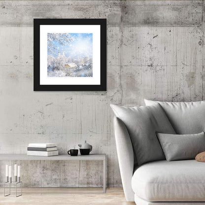 Frosted Village Wall Art
