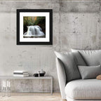 Holly River Autumn Waterfall Wall Art
