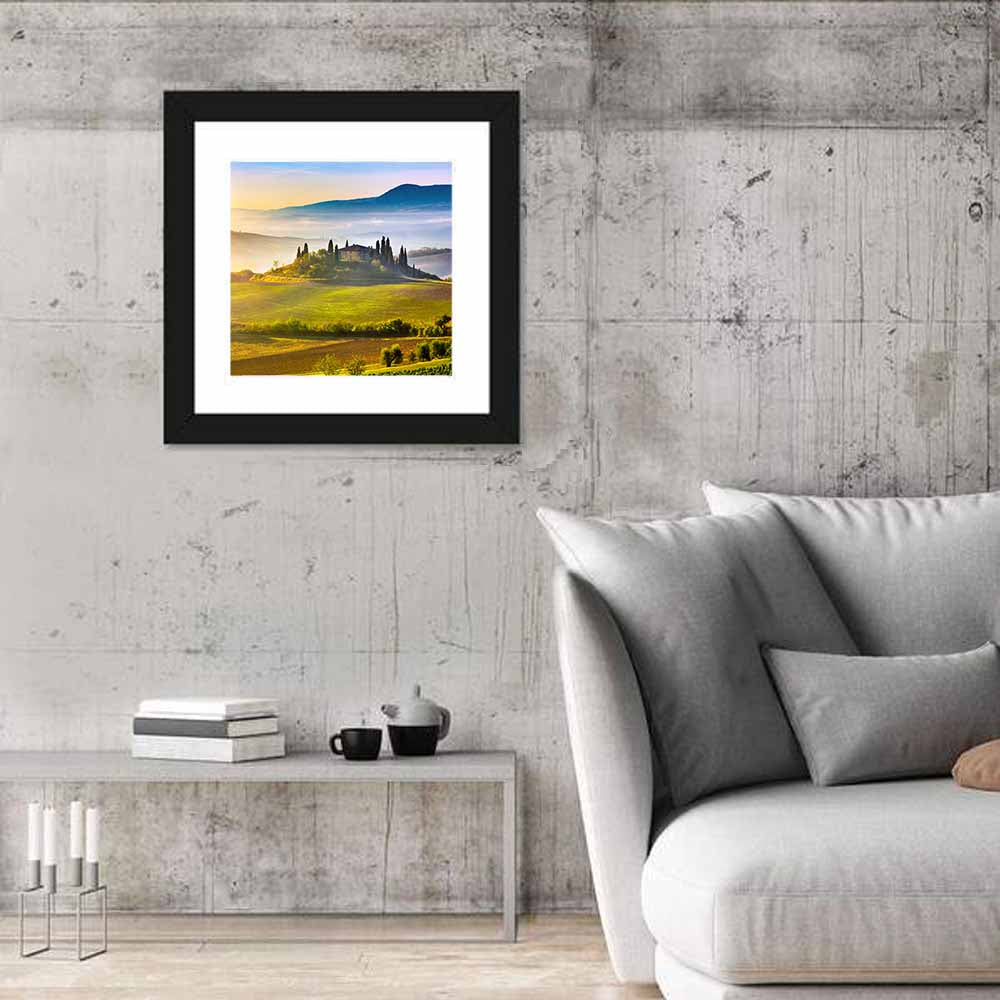 Tuscan Morning Landscape Wall Art