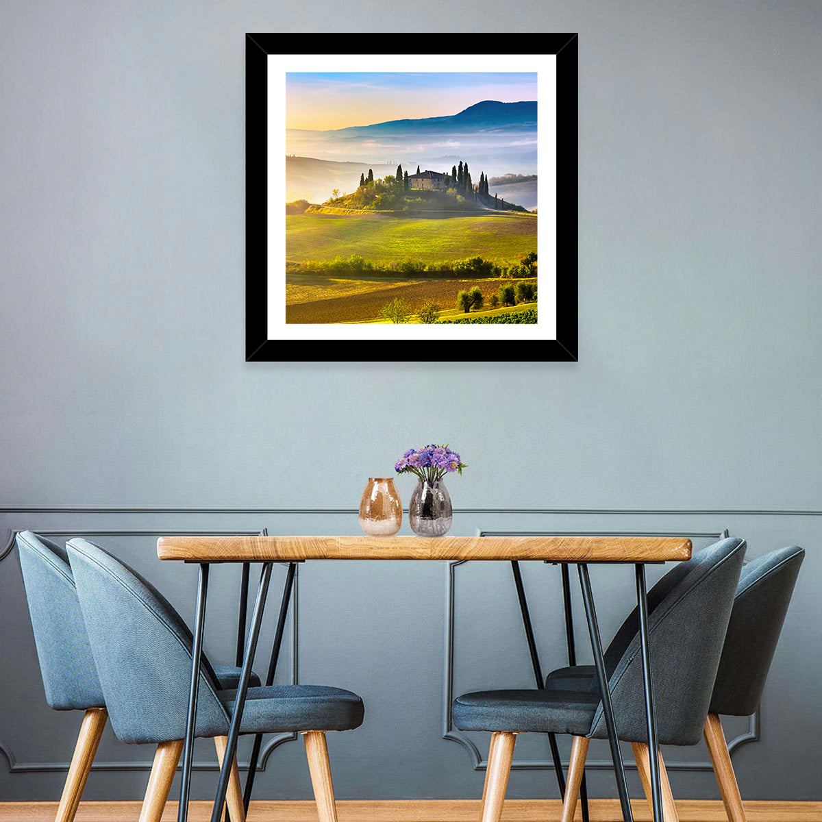 Tuscan Morning Landscape Wall Art