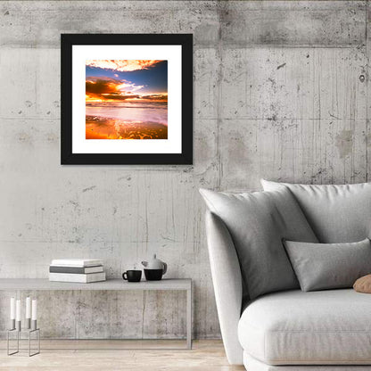 Beach Sunset Wall Art