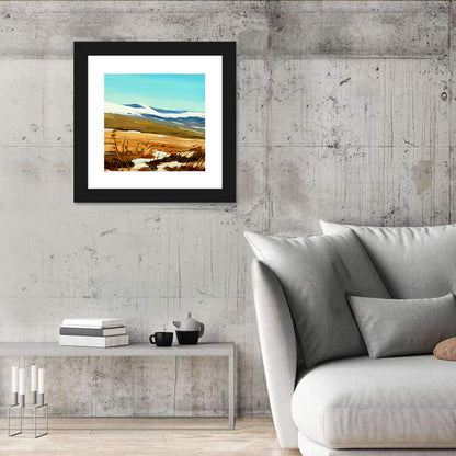 Spanish Mountain Abstract Wall Art