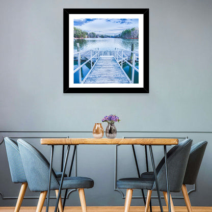 Morning at Lake Wylie Wall Art