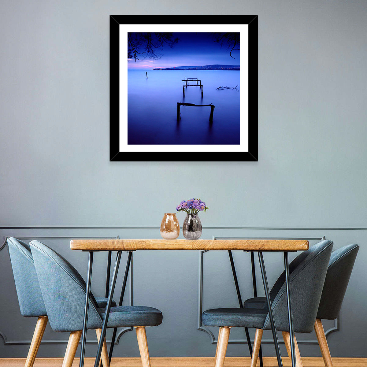Lake Balaton at Twilight Wall Art