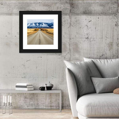 El Calafate Road with Snow Peaks Wall Art