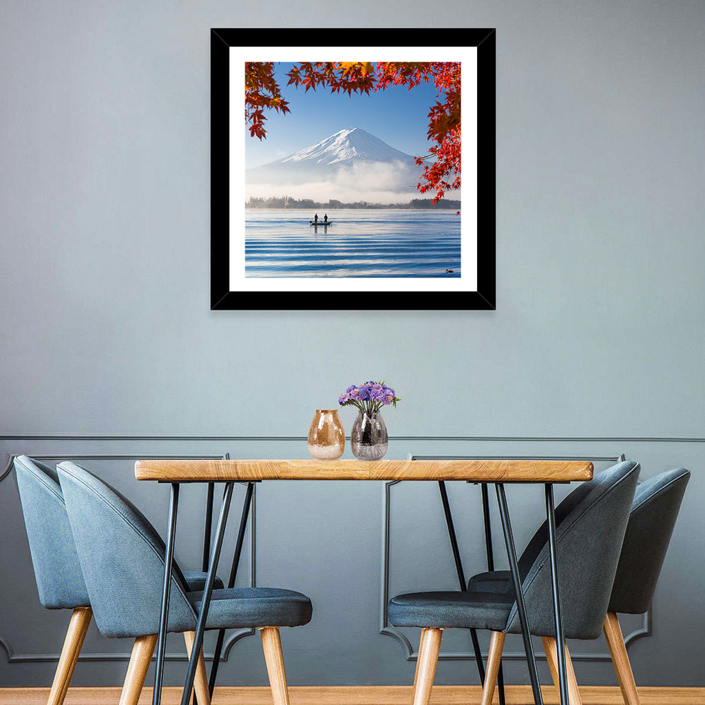 Mount Fuji Over Lake Kawaguchiko Wall Art