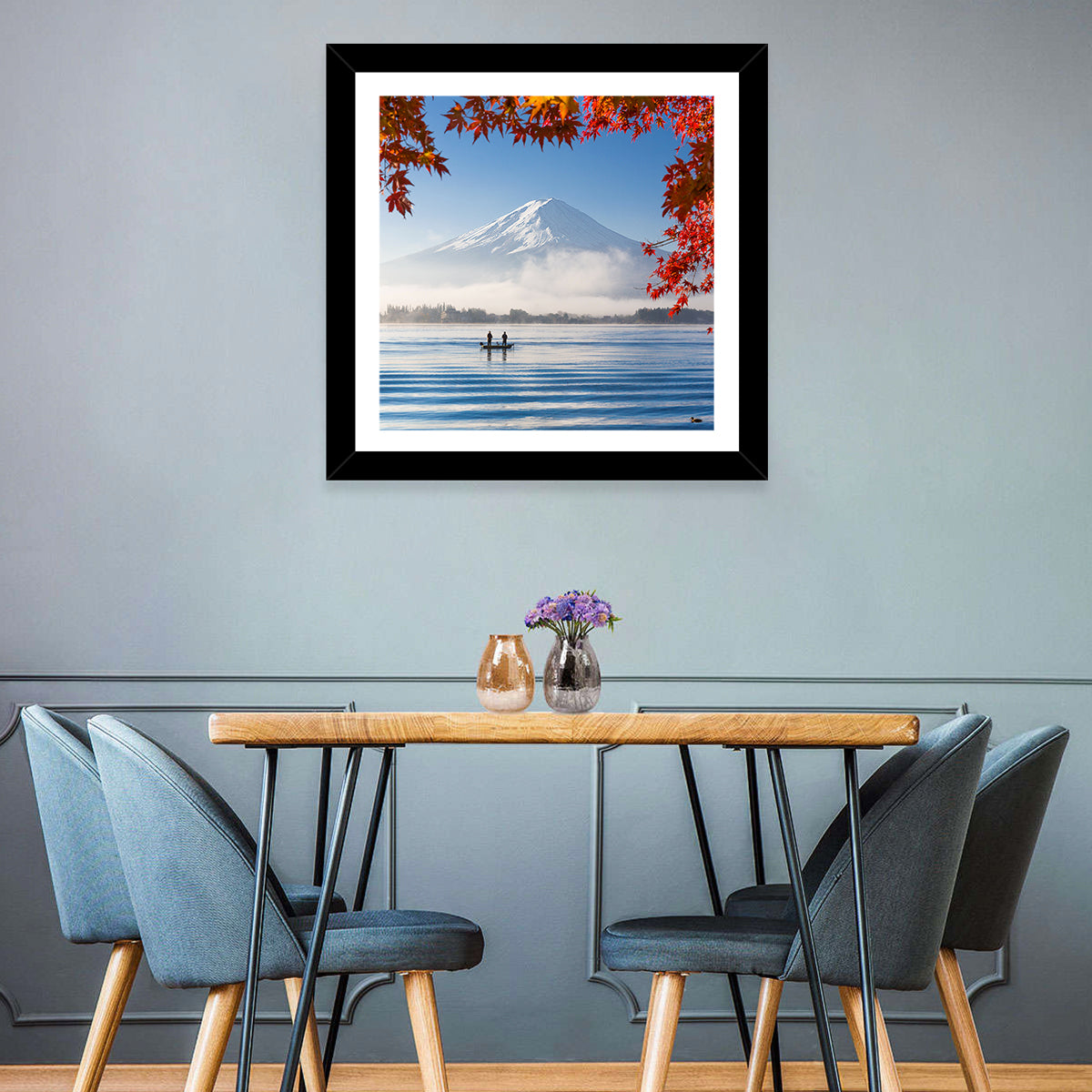 Mount Fuji Over Lake Kawaguchiko Wall Art