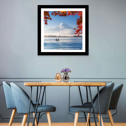 Mount Fuji Over Lake Kawaguchiko Wall Art