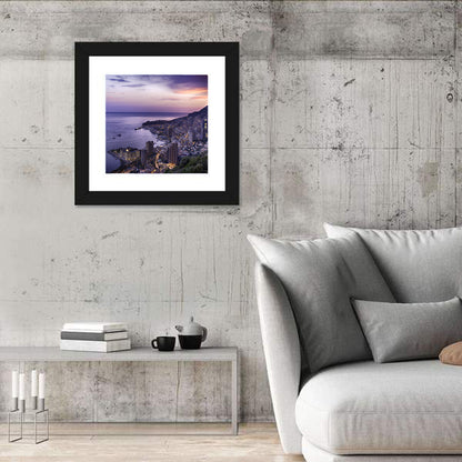 Monte Carlo at Dusk Wall Art