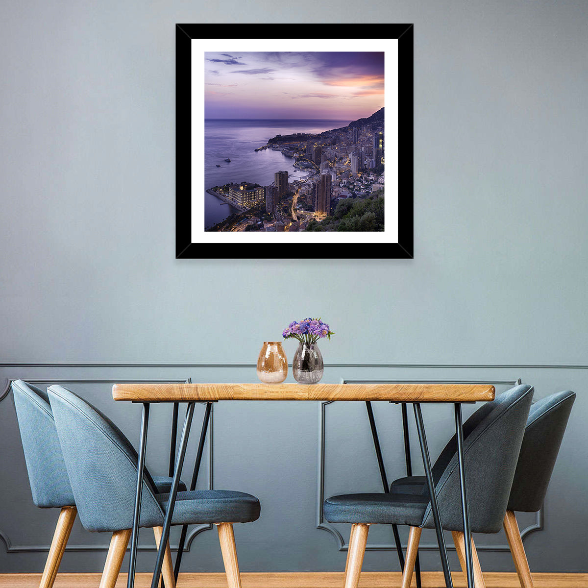 Monte Carlo at Dusk Wall Art
