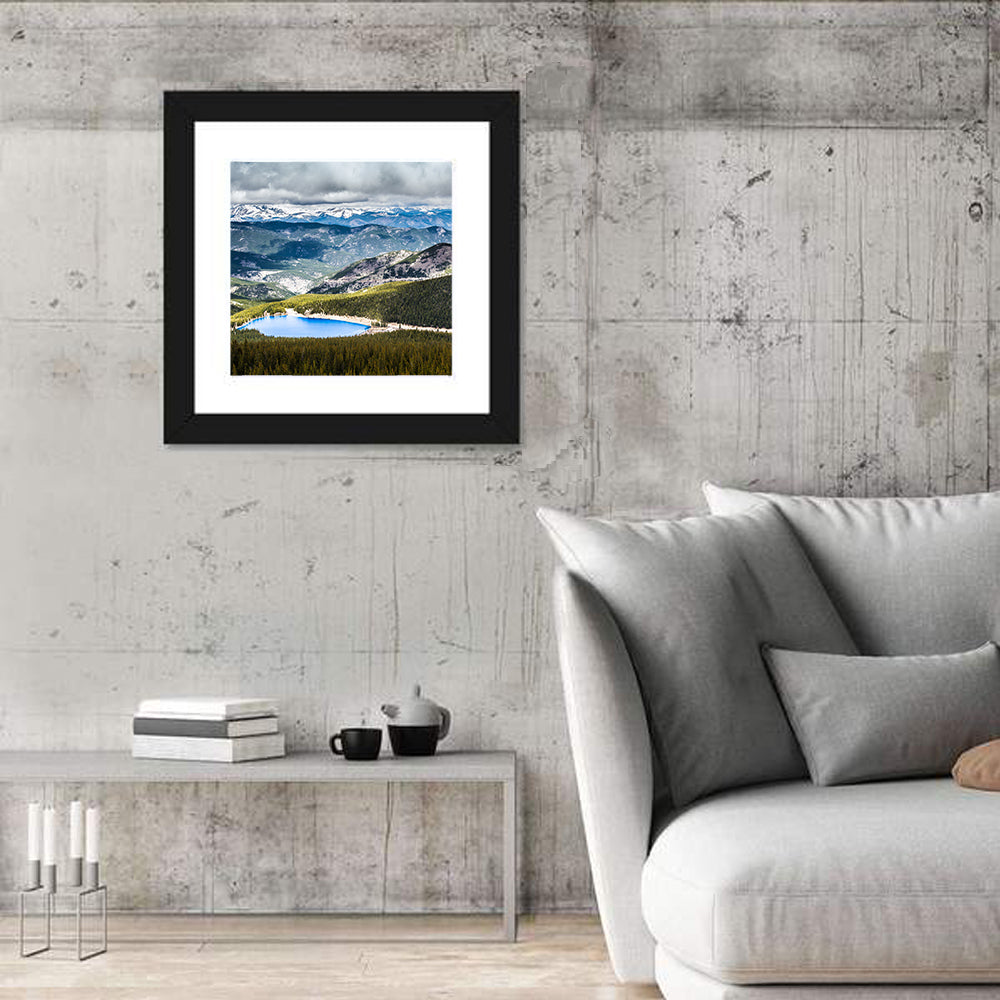 Mt Evans Echo Lake View Wall Art