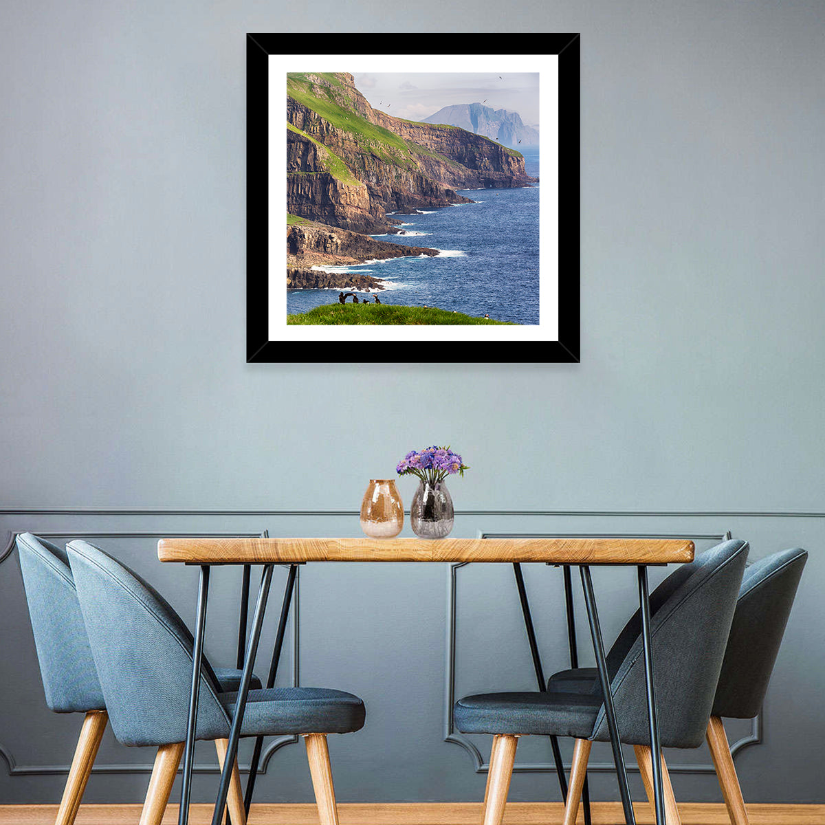 Mykines Cliffs, Faroe Islands Wall Art