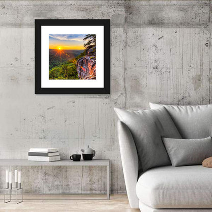 Big South Fork Gorge Sunset Wall Art