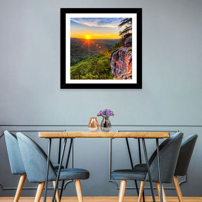 Big South Fork Gorge Sunset Wall Art