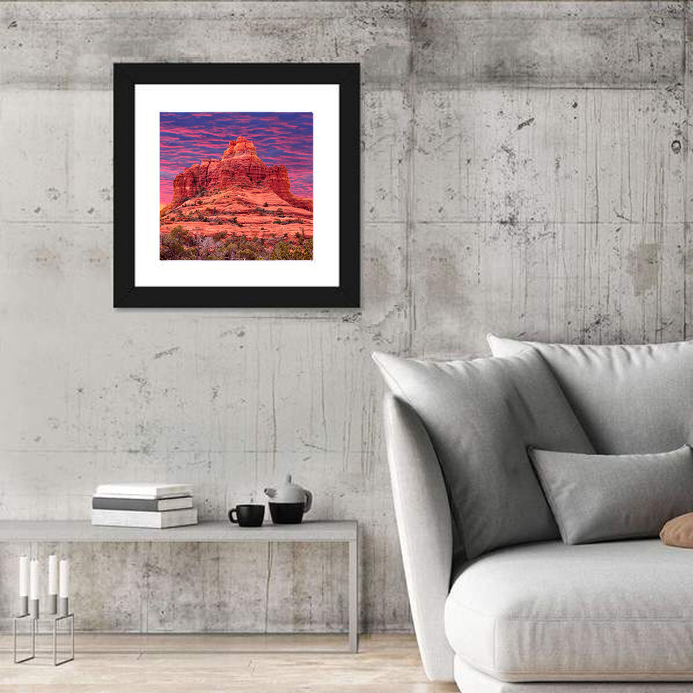 Bell Rock Sunset, Sedona Wall Art
