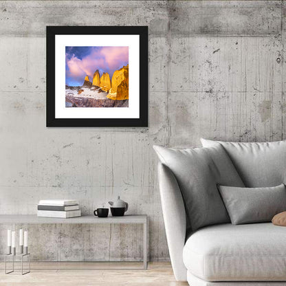 Torres Del Paine Alpenglow Wall Art