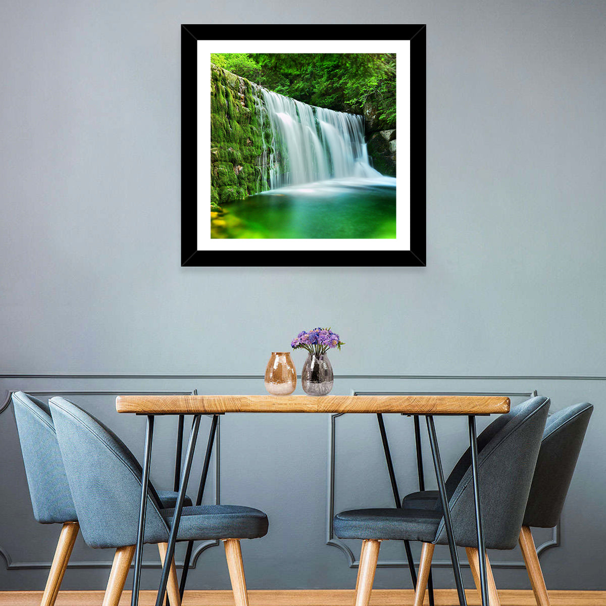 Emerald Lake Cascade Wall Art