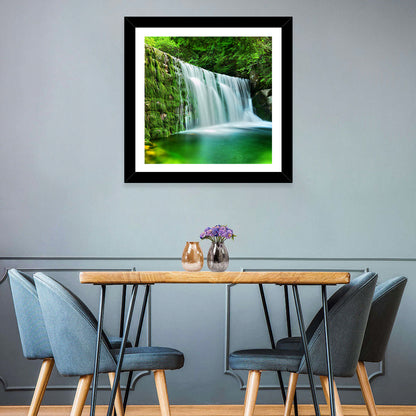 Emerald Lake Cascade Wall Art
