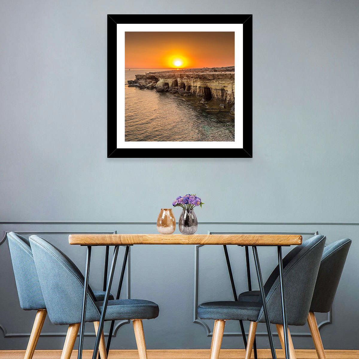 Mediterranean Sunset Wall Art