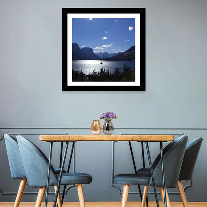 Montana Mountains Lake Wall Art