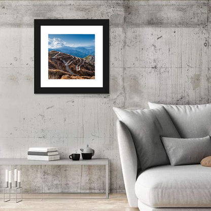 Zuluk Zig-zag Road, Sikkim Wall Art