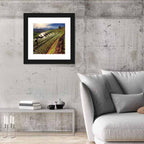 Chiang Mai Rice Terraces at Sunset Wall Art