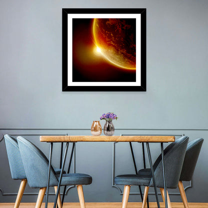 Red Planet Wall Art