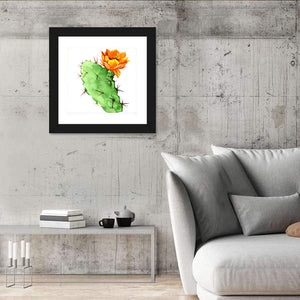 Opuntia Cactus Wall Art