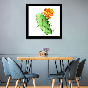 Opuntia Cactus Wall Art