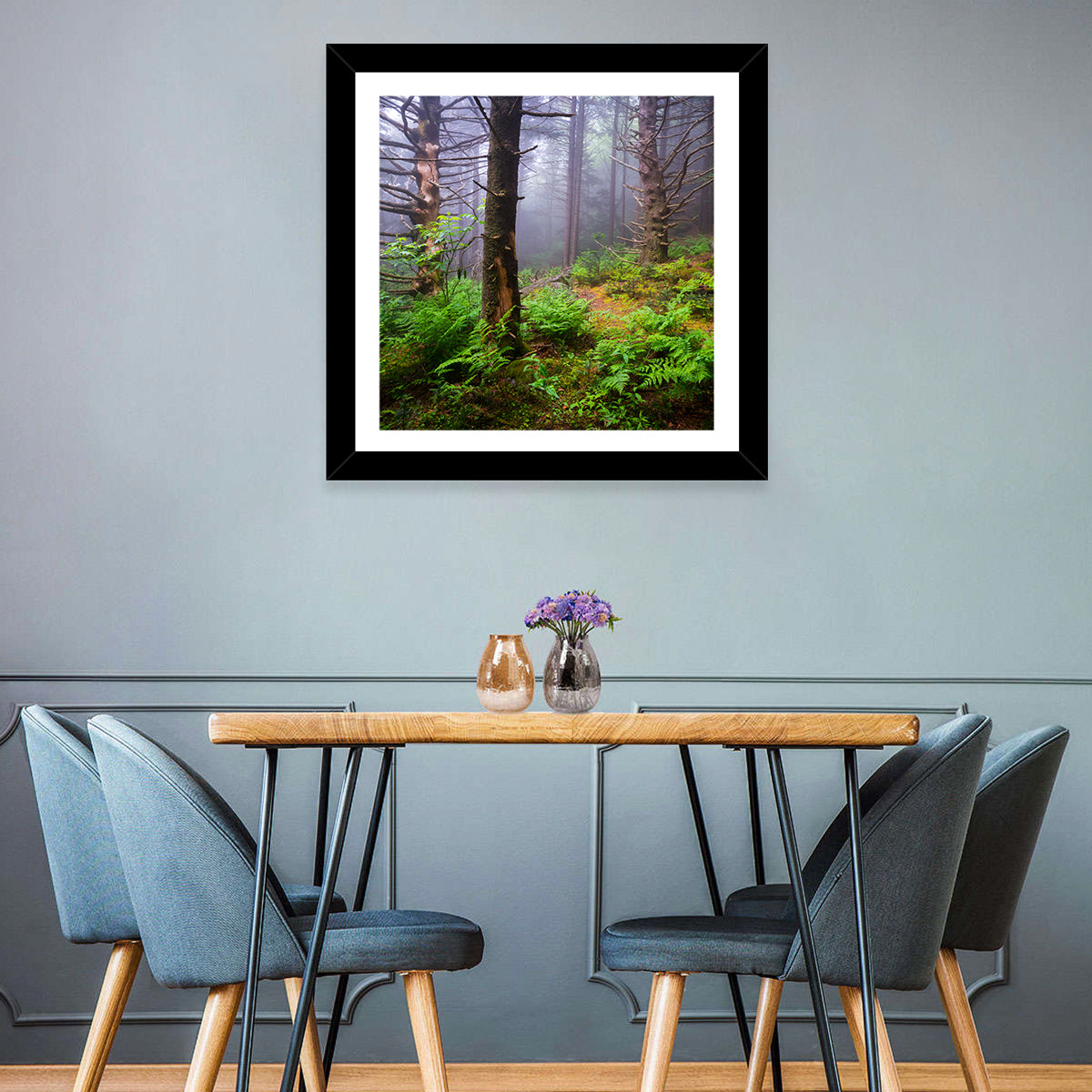 Misty Spruce-fir Trail Wall Art