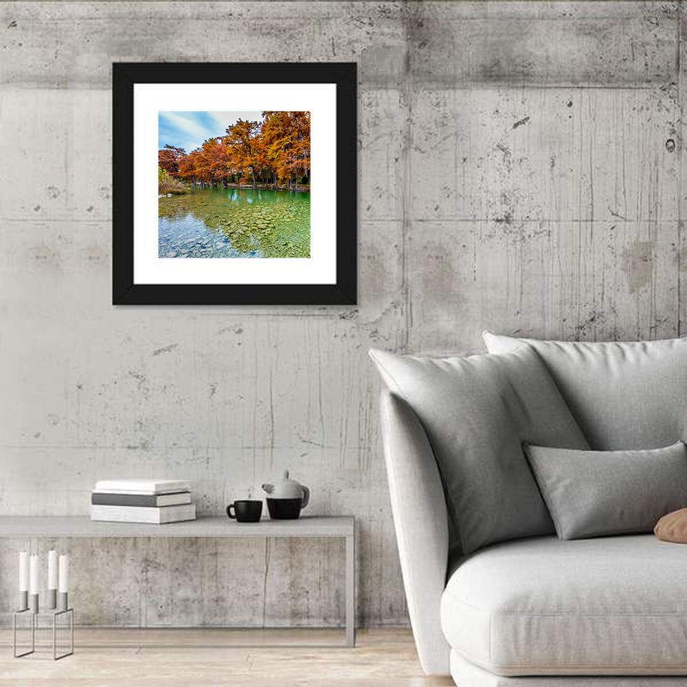 Frio River at Garner State Park Wall Art