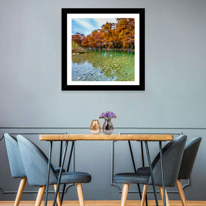 Frio River at Garner State Park Wall Art